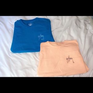 two guy harvey shirts